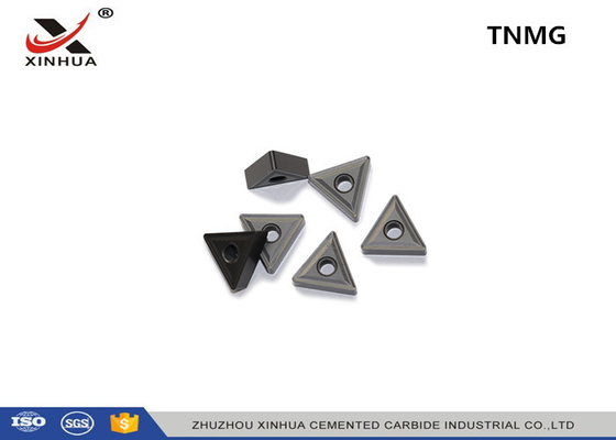 中国 旋盤の工作機械のためのTNMG16/TNMG22三角形の炭化物の切断の挿入物の使用 サプライヤー
