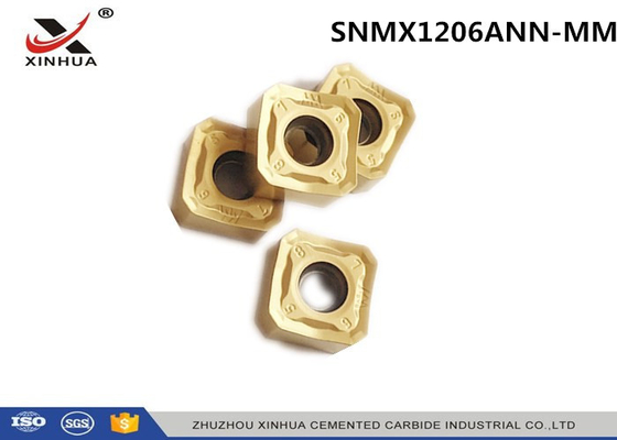 中国 製粉の工作機械の炭化物の製粉の挿入物SNMX1206ANNの鋳鉄の切断の炭化物の挿入物 工場
