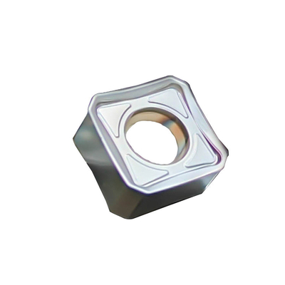 PVD および CVD コーティング 超硬フライス加工インサート 高硬度鋼およびダクタイル鋳鉄の性能向上