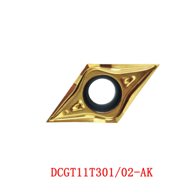 CNC旋盤加工および金属部品仕上げ用高精度DCGT11T302-CL超硬旋削インサート