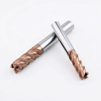 カービッド4 フルート エンド ミル 60HRC までの模具鋼
